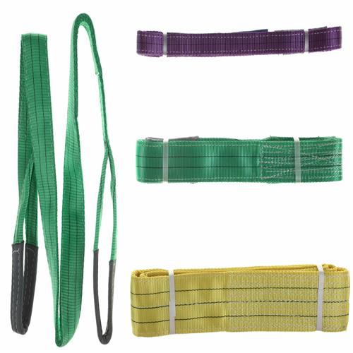 Lifting Slings Duplex Polyester  6m x 2 tonne Green.