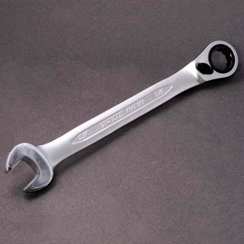 Scaffolding Combination Spanner, 7/16ths Ratchet, Open Ended