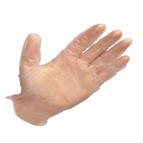 Latex Gloves Powdered - Natural - Large - 100 Pack