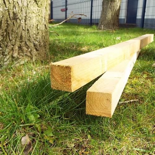 Untreated Raised Bed Post 4ft