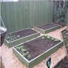 Raised Garden Beds - 8ft x 4ft Tanalised Timber