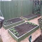 Raised Garden Beds Tanalised Timber - 1.8m (6ft) x 1.8m (6ft)