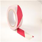 Hazard Warning Tape (Sticky) - Red & White 