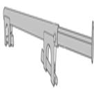 Extendable Transom - 5 + 3 Extendable Transom with Wedge fastening.