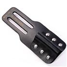 Single Frog Scaffolding Tool Holder - Black Leather.